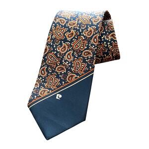 Vintage Pierre Cardin Paris New York designer neck tie acetate Made in Italy
